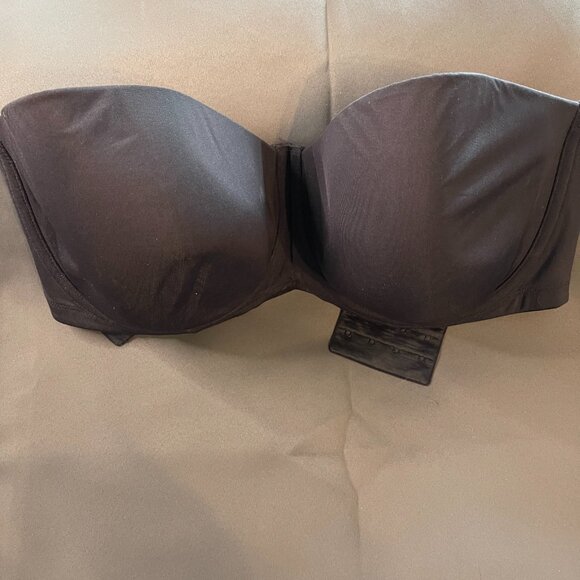 38G black strapless bra - Picture 1 of 4